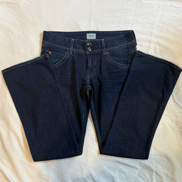 Hudson Jeans Like New Size 28 Beth mid-rise baby boot w/ flap - Picture 8 of 10